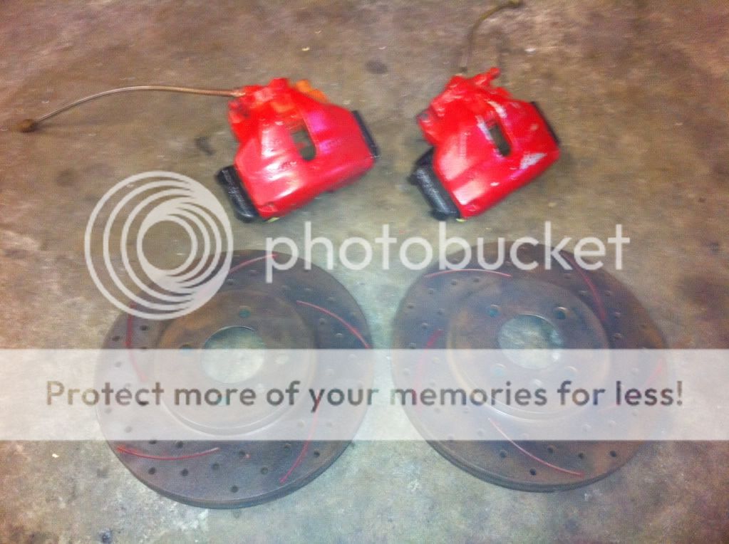 MK11 Golf and Jetta 11 inch big brake kit with spindles New never used