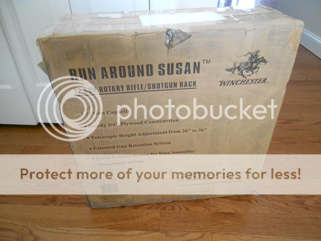 Product Review "Run Around Susan" gun rack Rimfire Central Firearm Forum