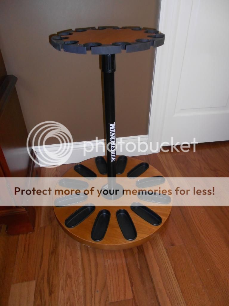 Product Review "Run Around Susan" gun rack Rimfire Central Firearm Forum