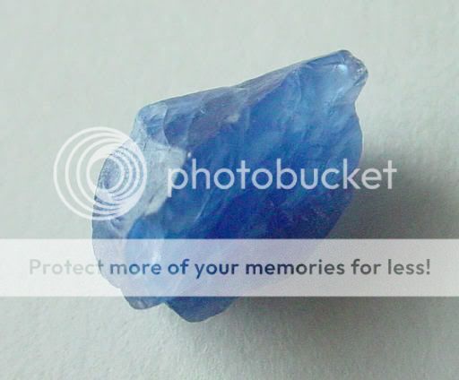 Blue gem sapphire stone.